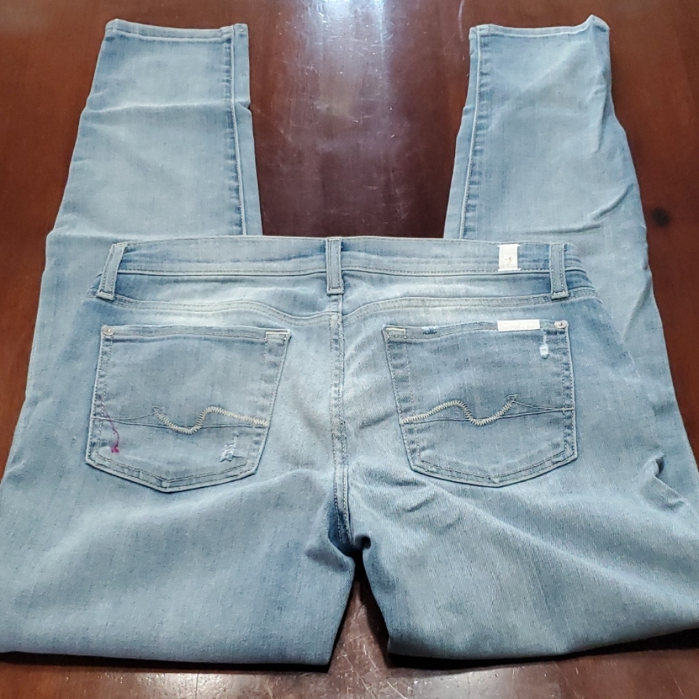7 for all Mankind skinny jeans